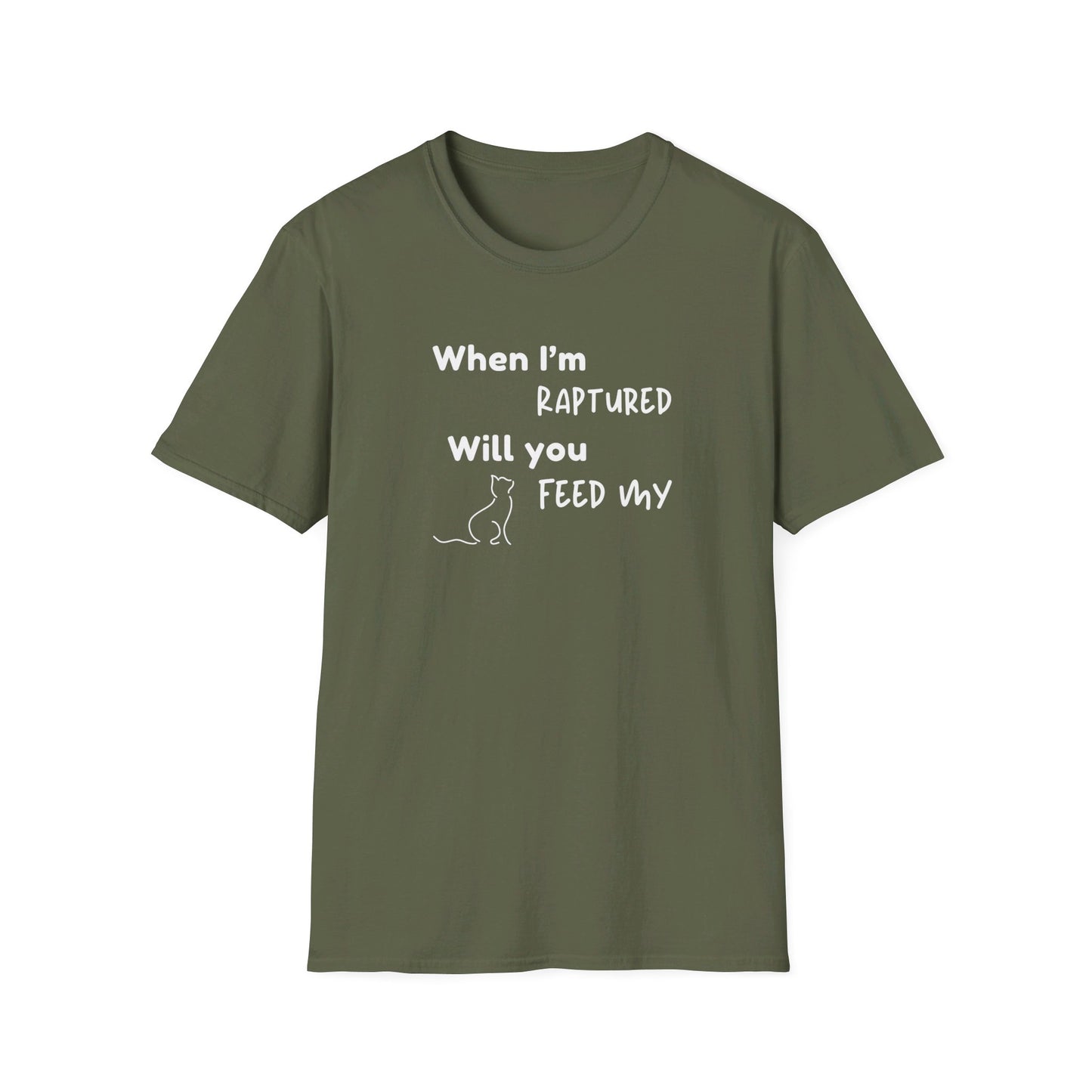 RAPTURED - CAT T-SHIRT - M - WH