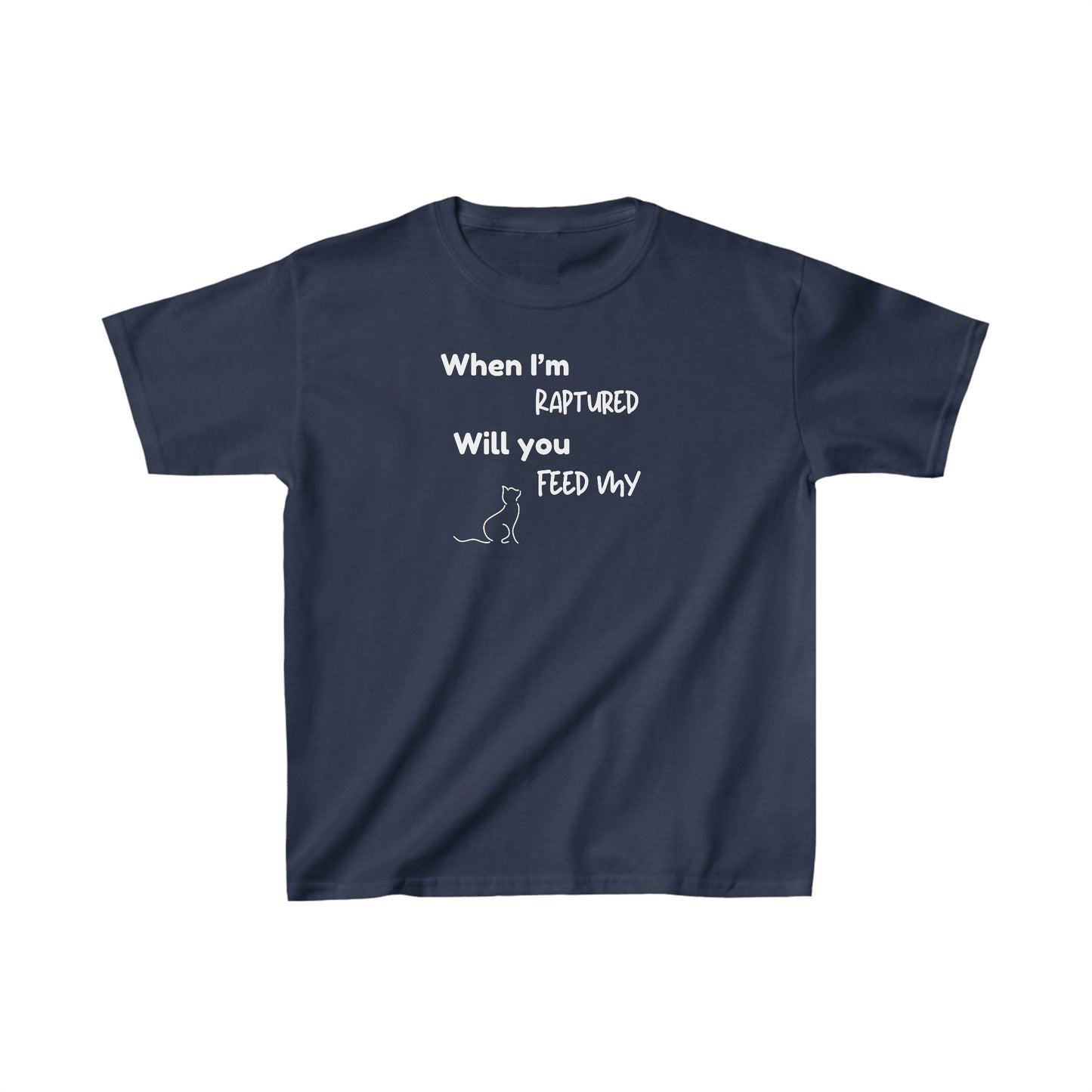 RAPTURED CAT T-SHIRT - WH