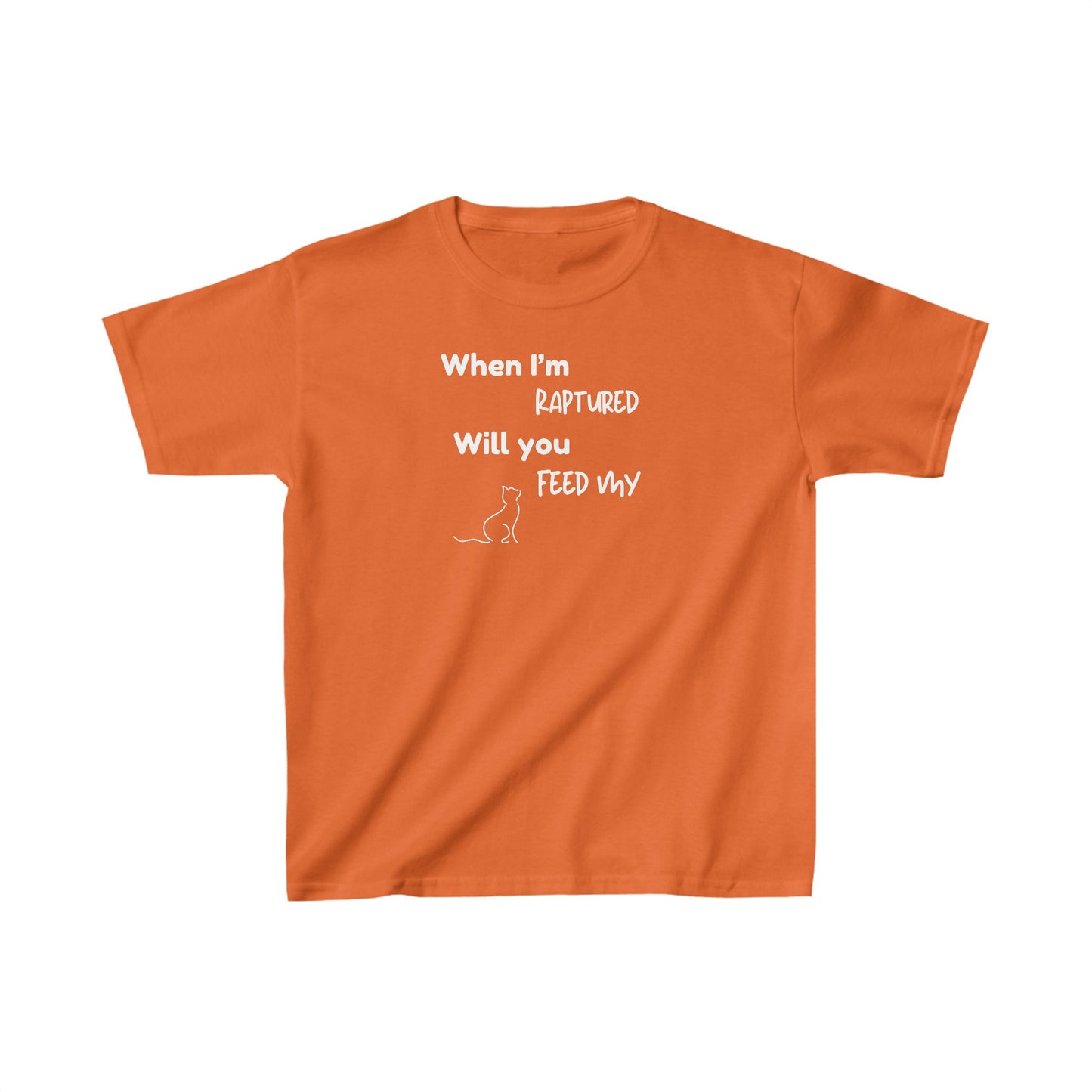 RAPTURED CAT T-SHIRT - WH