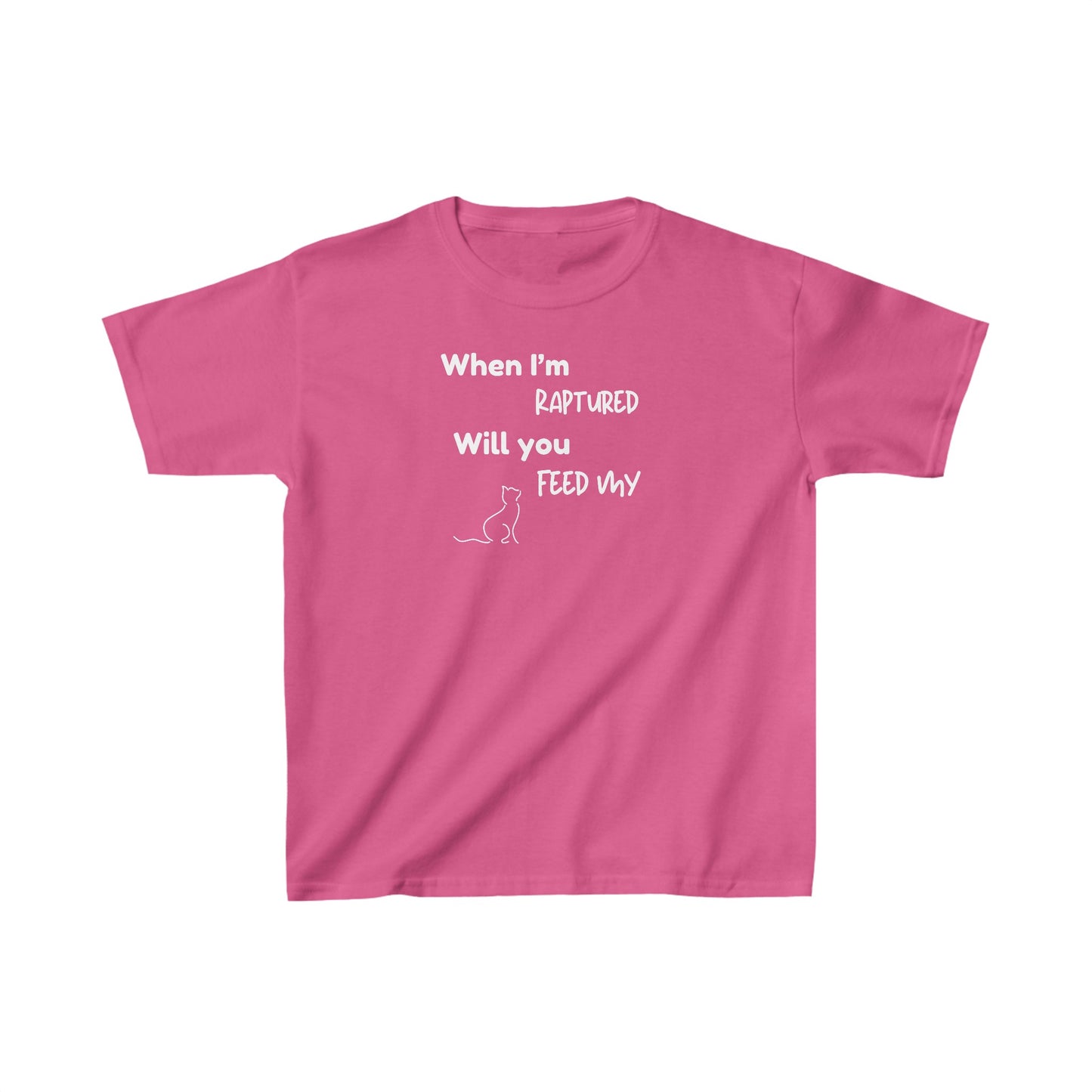 RAPTURED CAT T-SHIRT - WH