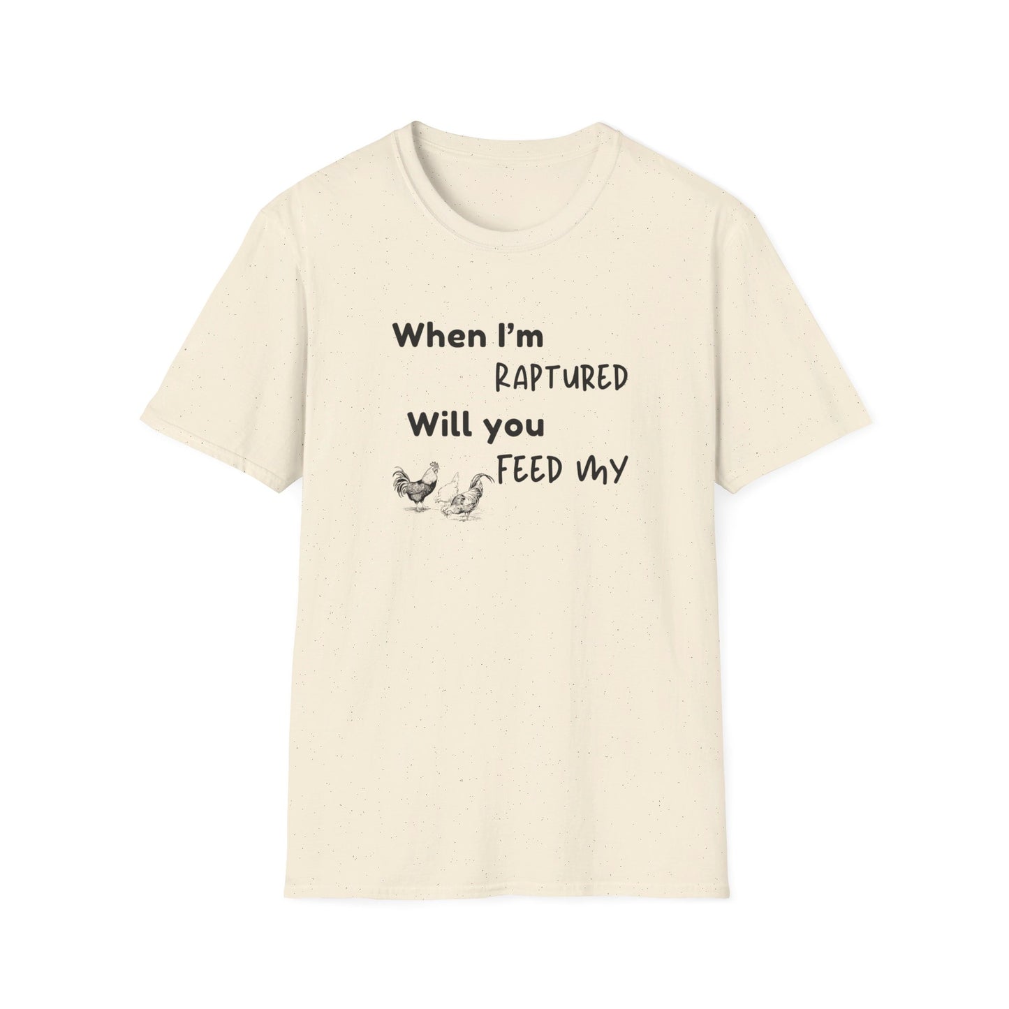 RAPTURED - CHICKEN T-SHIRT - M - BK