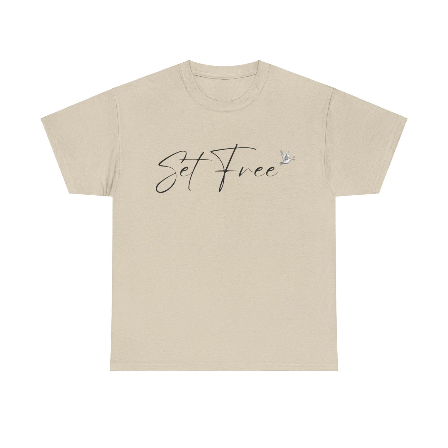 SET FREE T-SHIRT - HC - BK