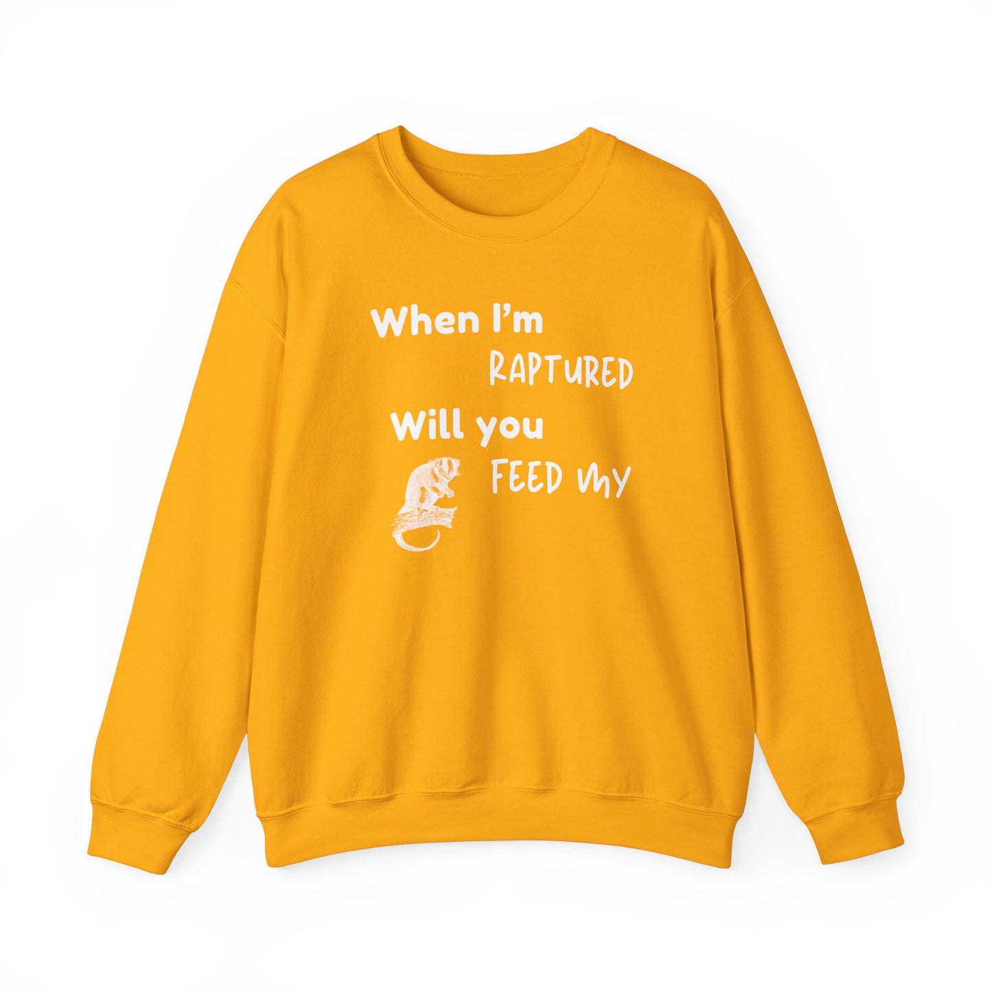 RAPTURED POSSUM SWEATSHIRT - M - WH