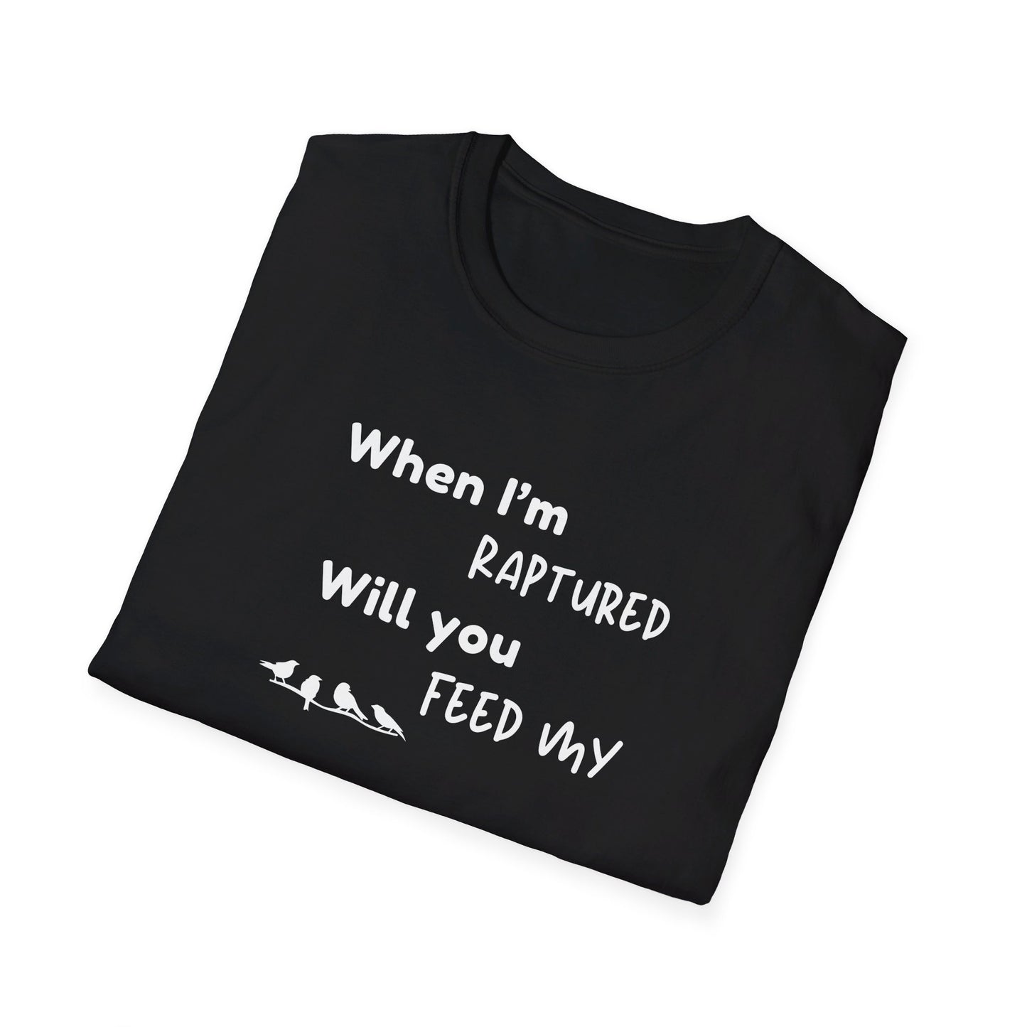 RAPTURED - BIRDS T-SHIRT - M - WH