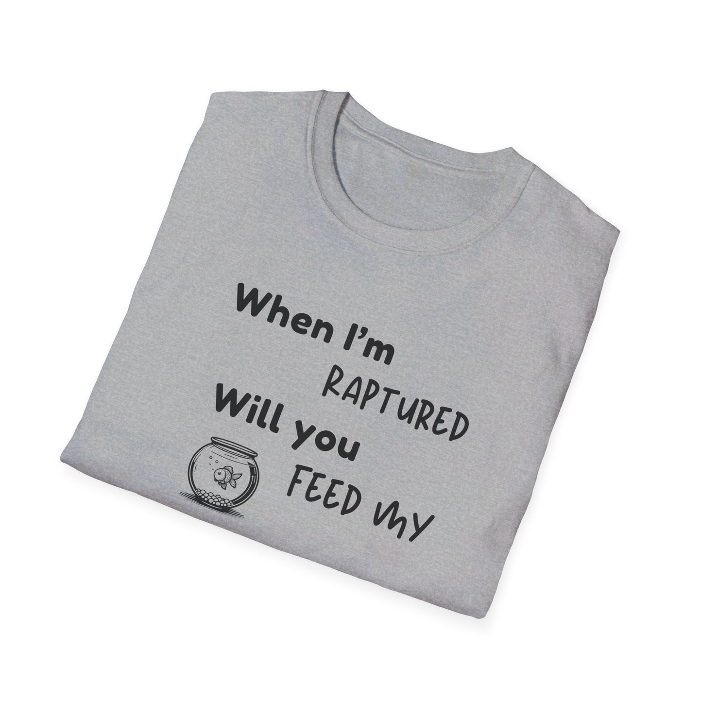 RAPTURED - FISH T-SHIRT - M - BK