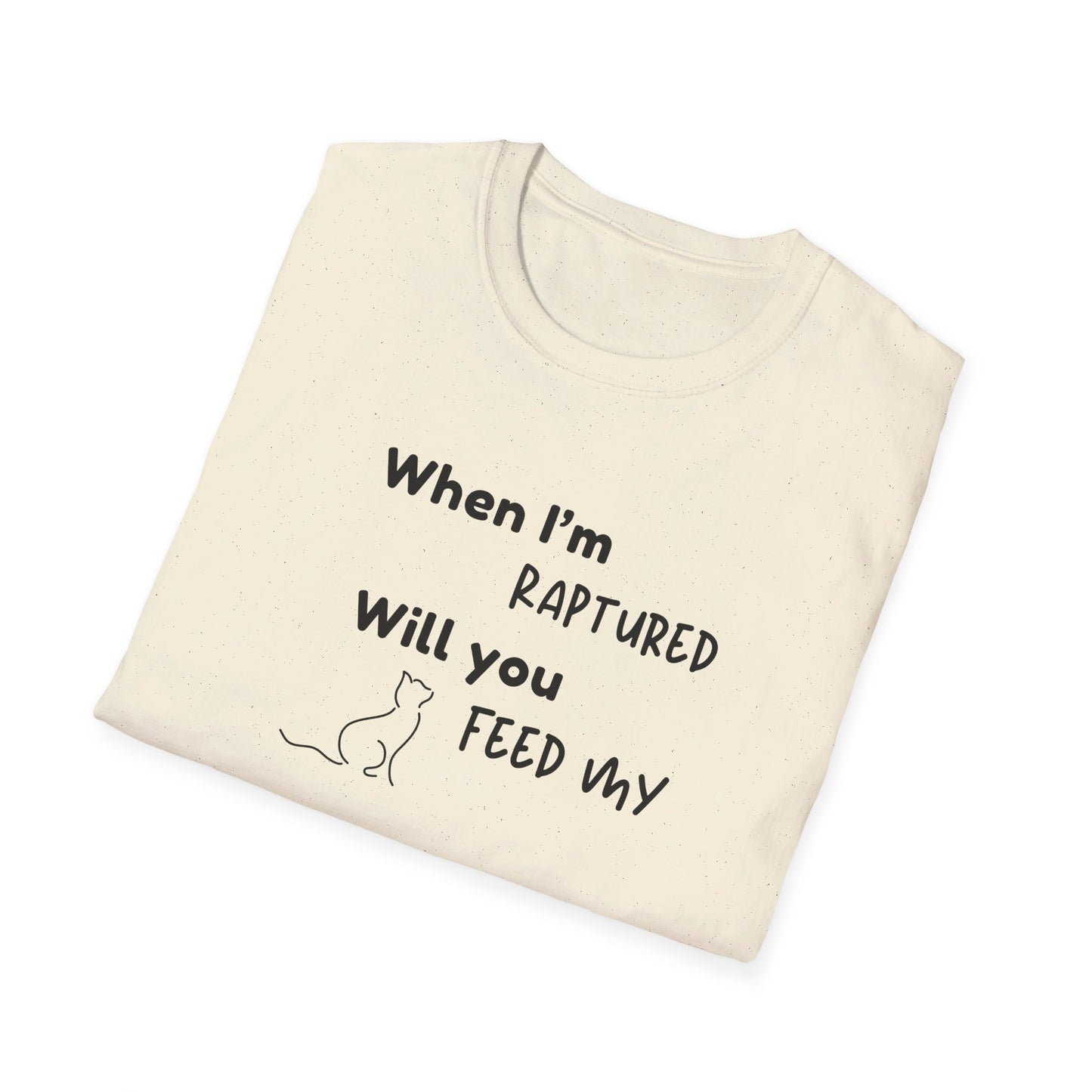 RAPTURED - CAT T-SHIRT - M - BK