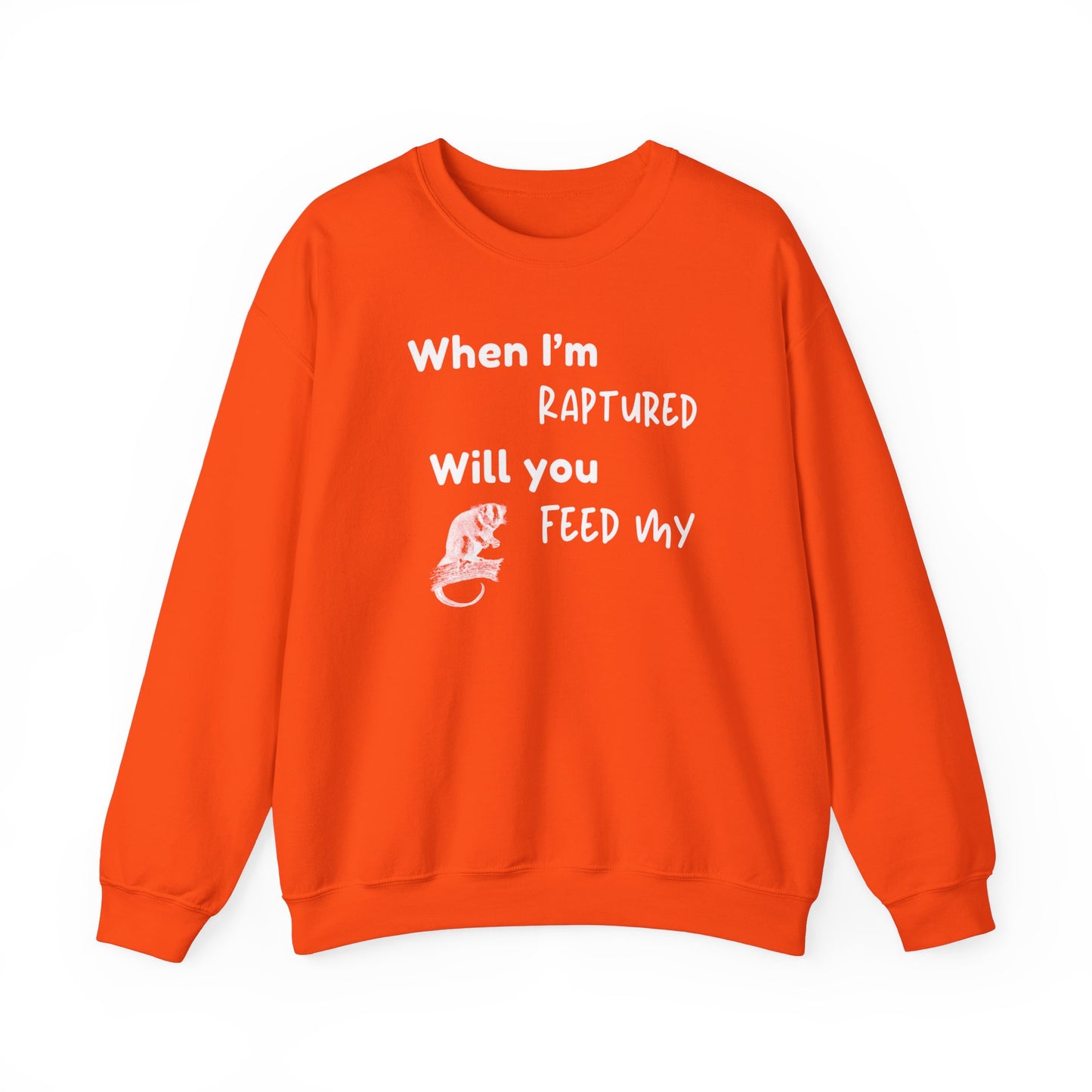 RAPTURED POSSUM SWEATSHIRT - M - WH