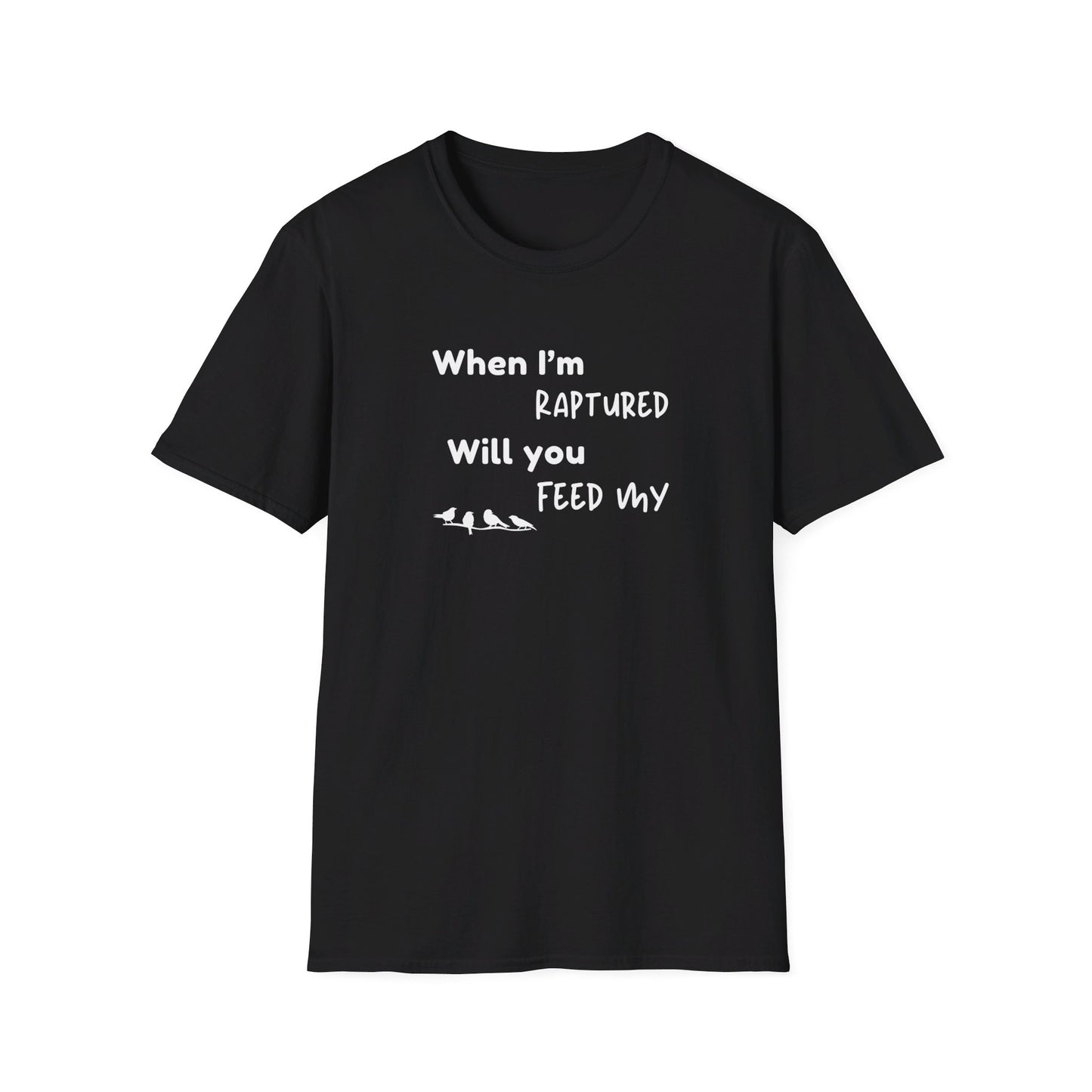 RAPTURED - BIRDS T-SHIRT - M - WH