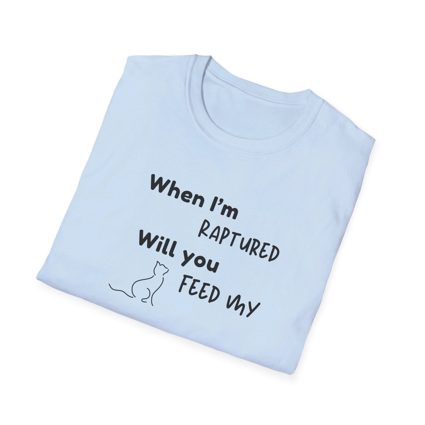 RAPTURED - CAT T-SHIRT - M - BK