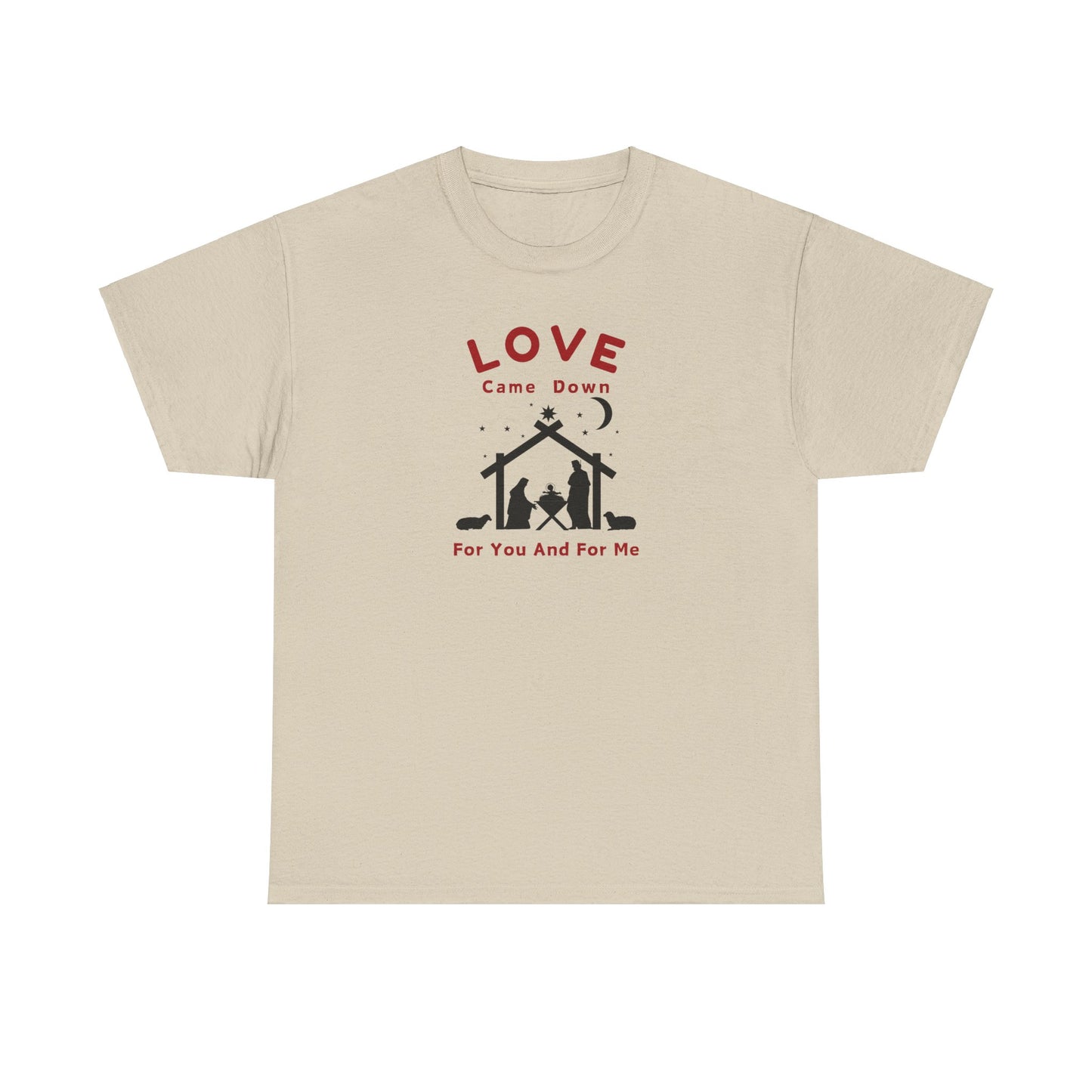 LOVE CAME DOWN T-SHIRT - JY - RD