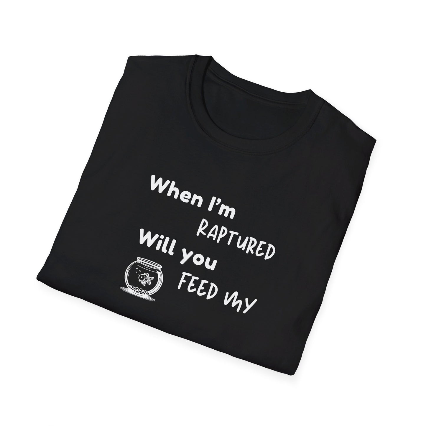 RAPTURED - FISH T-SHIRT - M - WH