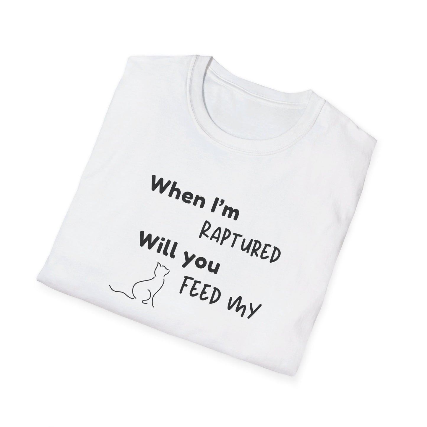 RAPTURED - CAT T-SHIRT - M - BK