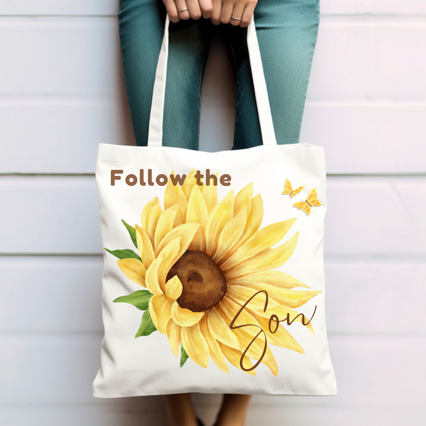 FOLLOW THE SON - TOTE BAG