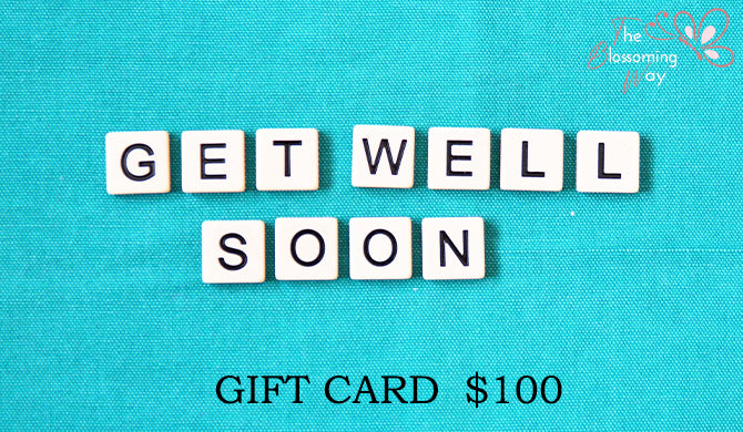 GET WELL SOON GIFT CARD - BL