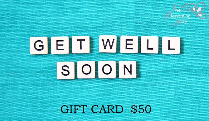 GET WELL SOON GIFT CARD - BL