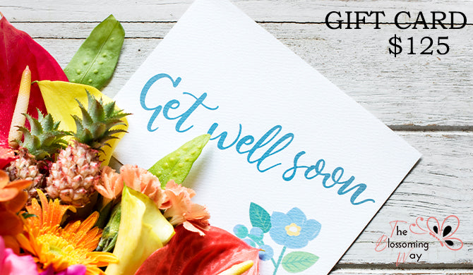 GET WELL SOON GIFT CARD - WD