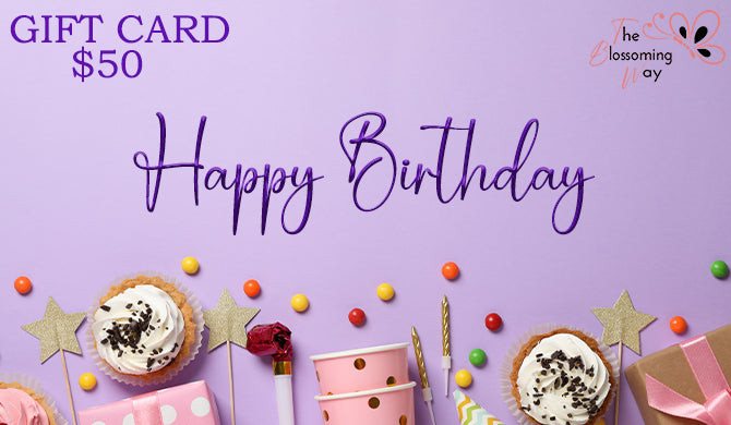 HAPPY BIRTHDAY GIFT CARD - PP