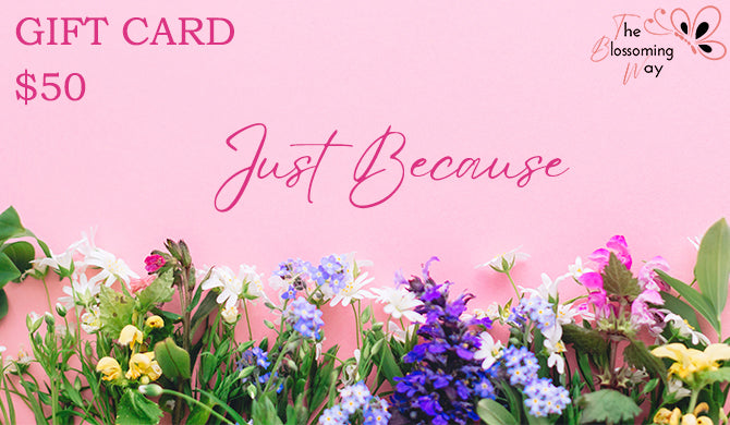 JUST BECAUSE GIFT CARD - PK