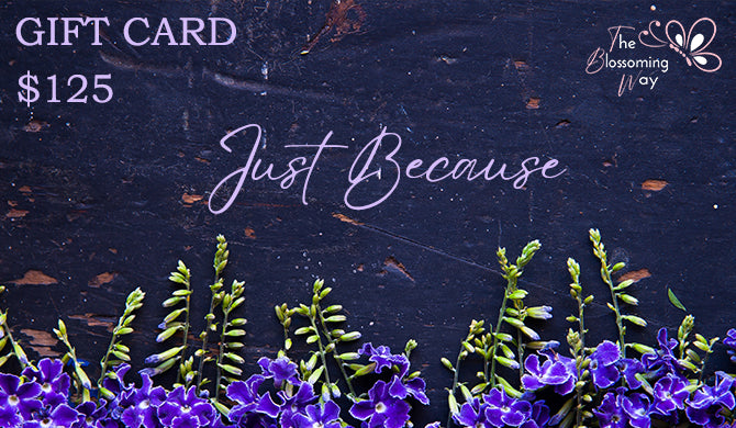 JUST BECAUSE GIFT CARD - PP