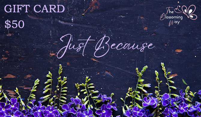 JUST BECAUSE GIFT CARD - PP