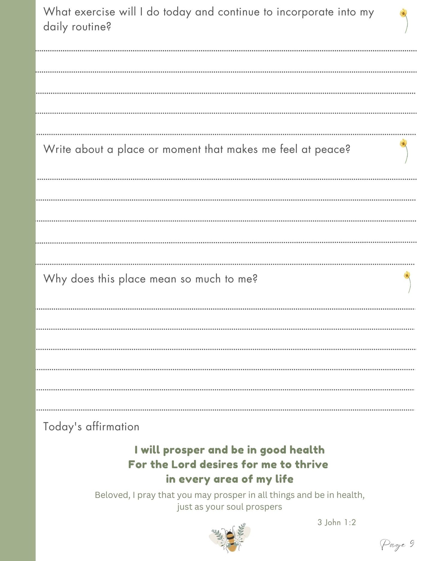 28 DAY GRATITUDE DIGITAL E-JOURNAL