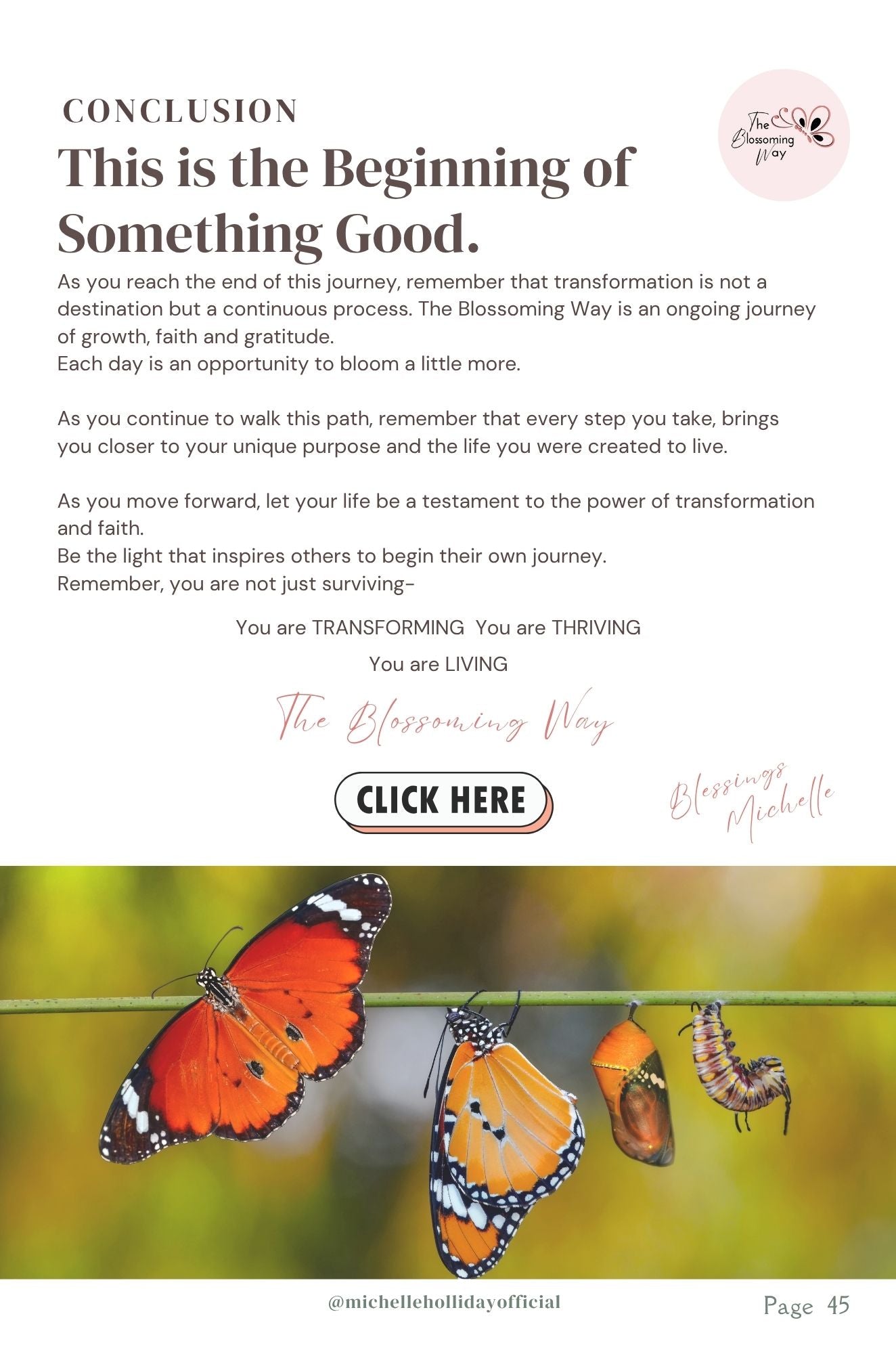 The Blossoming Way - E-BOOK