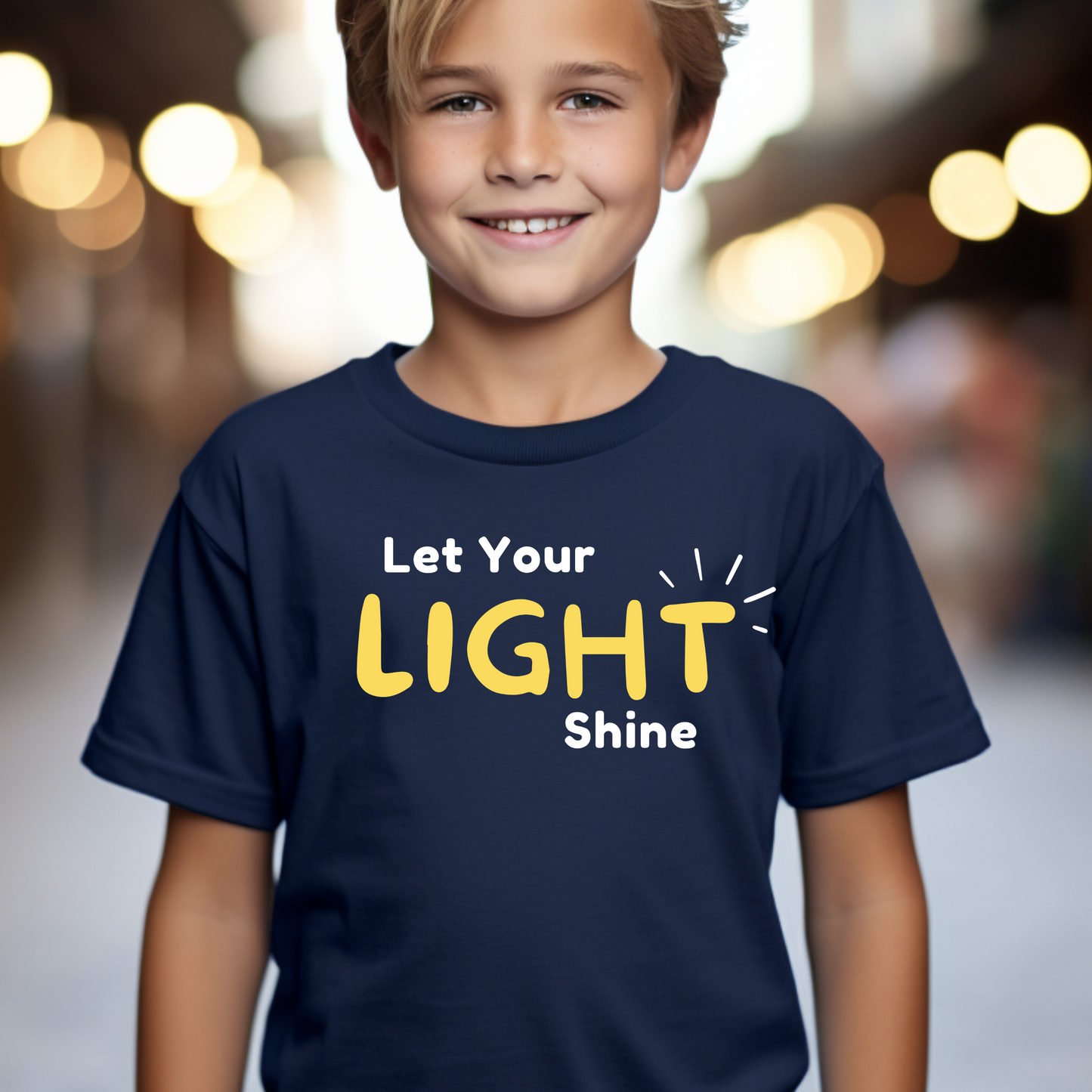 LET YOUR LIGHT SHINE T-SHIRT - WMX