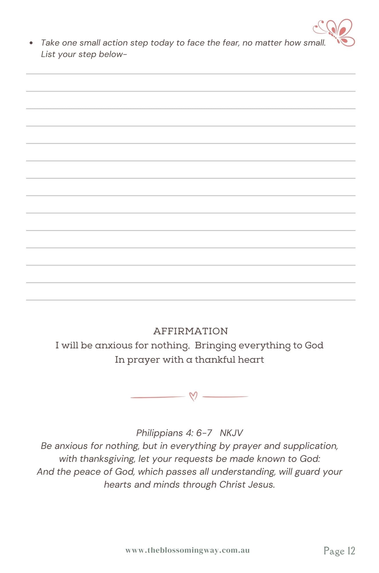 The Blossoming Way - E-BOOK