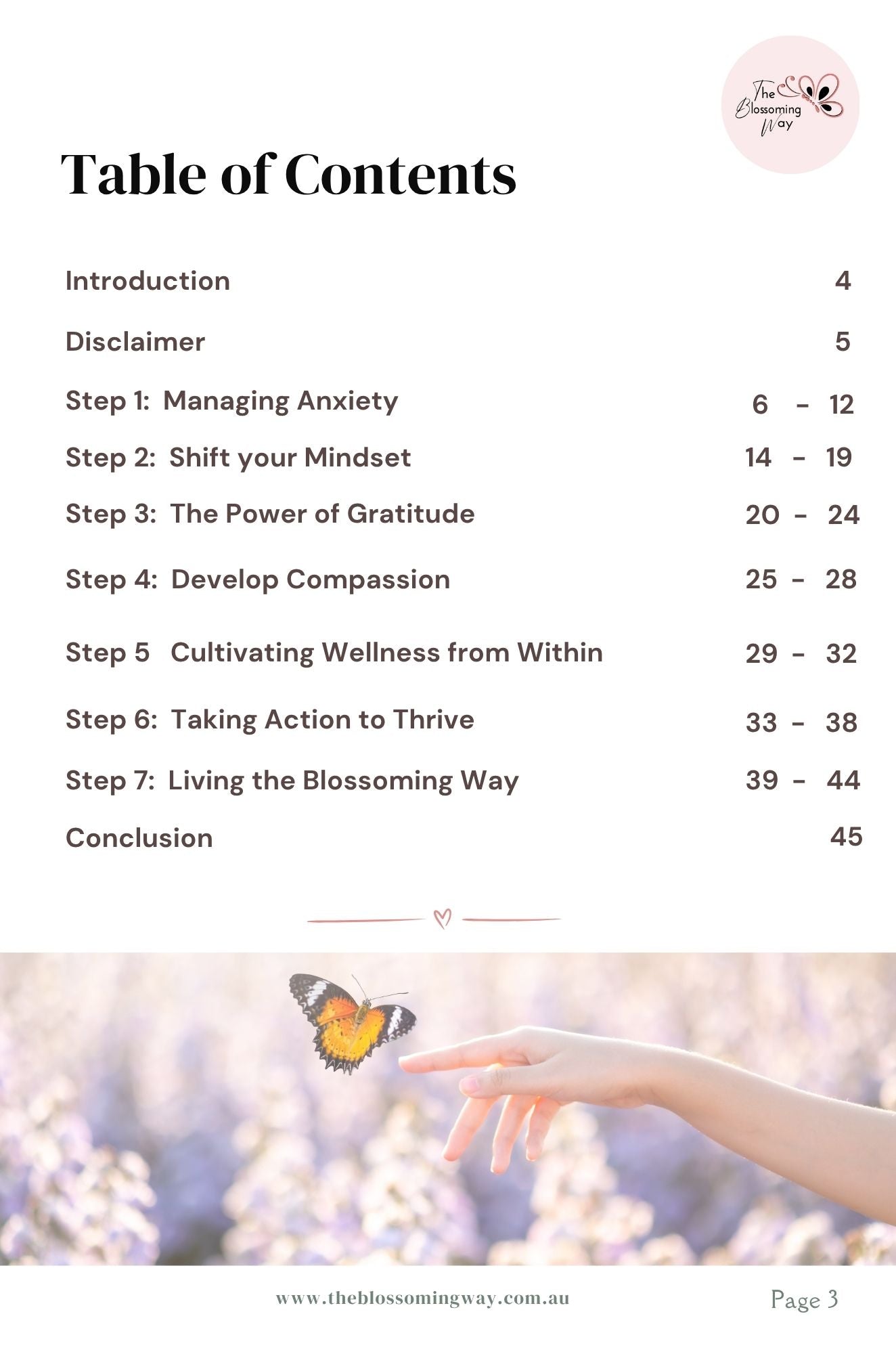 The Blossoming Way - E-BOOK