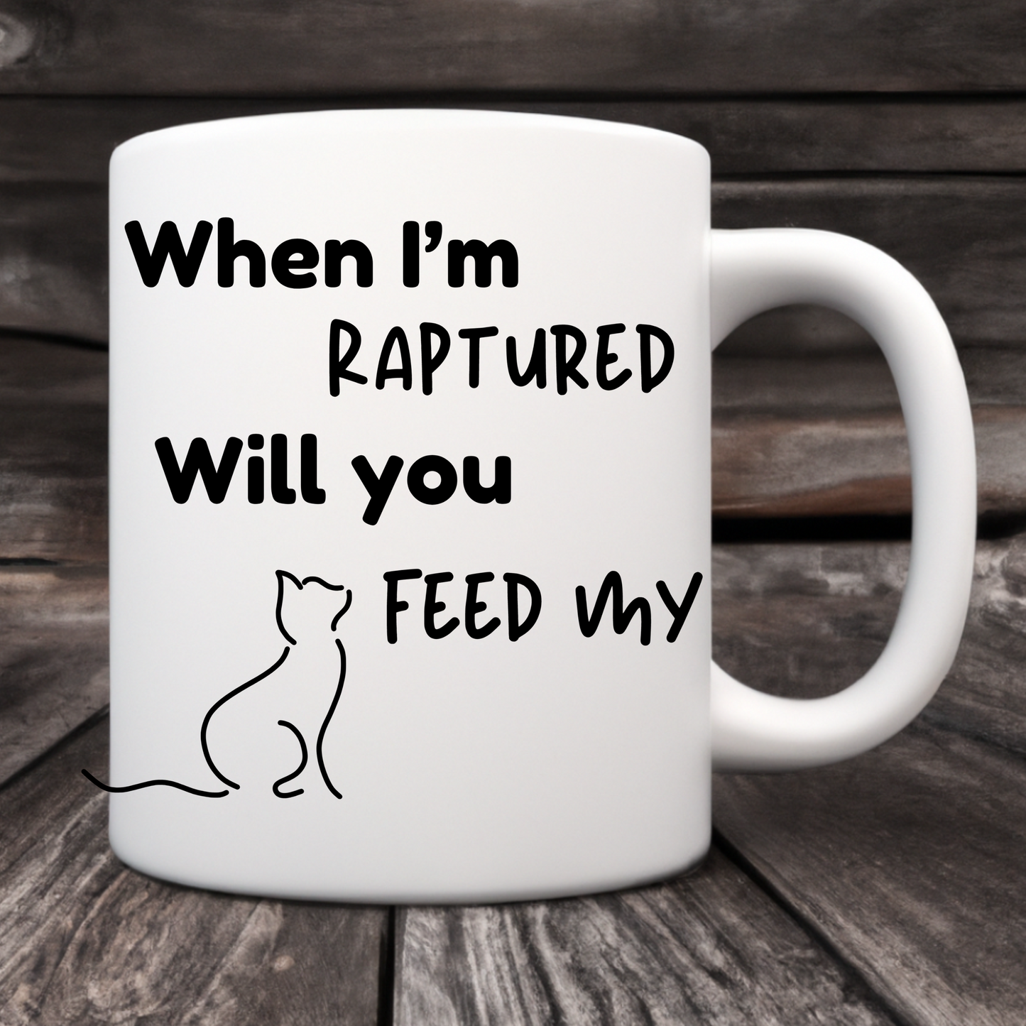 RAPTURED COFFEE MUG - CAT