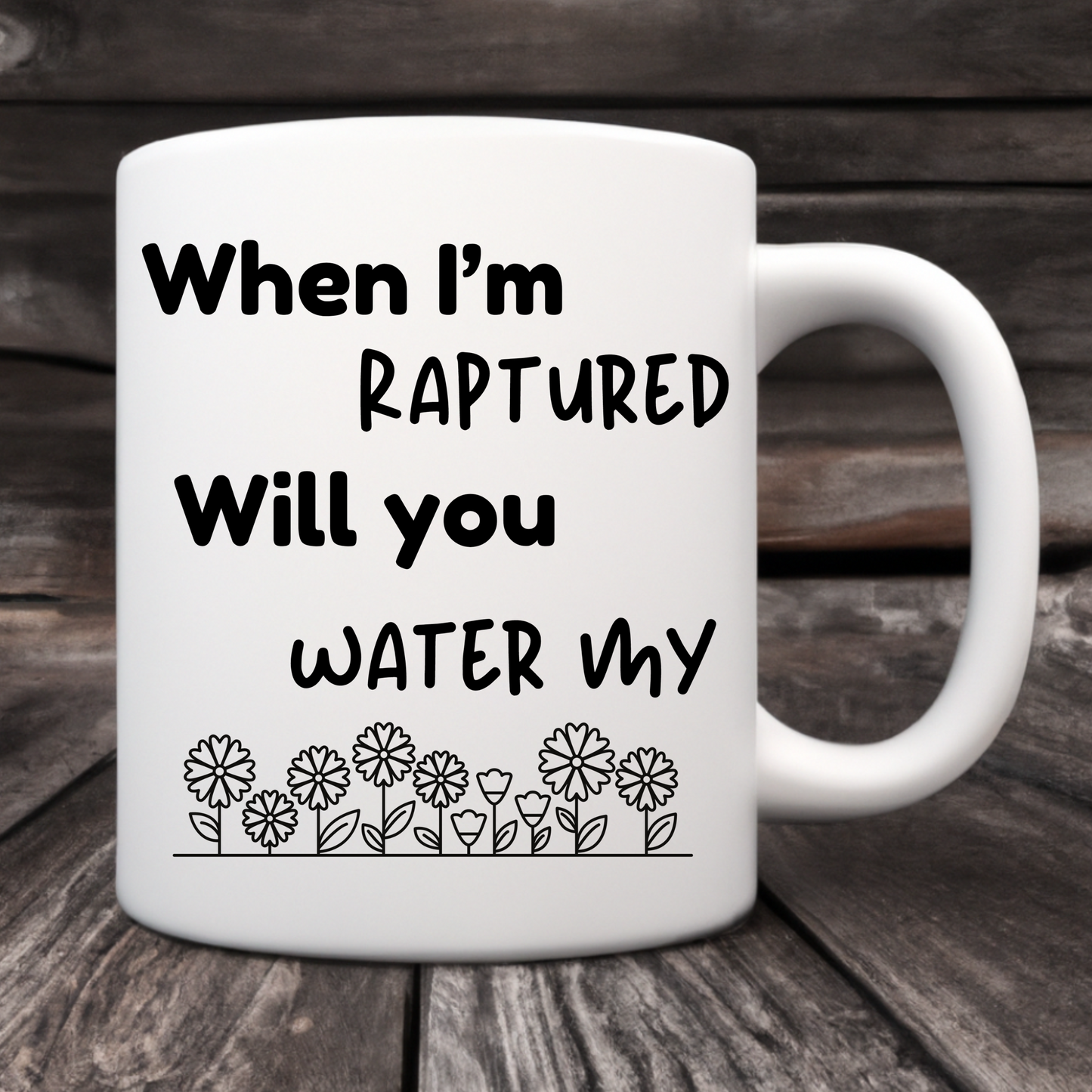 RAPTURED COFFEE MUG - GARDEN
