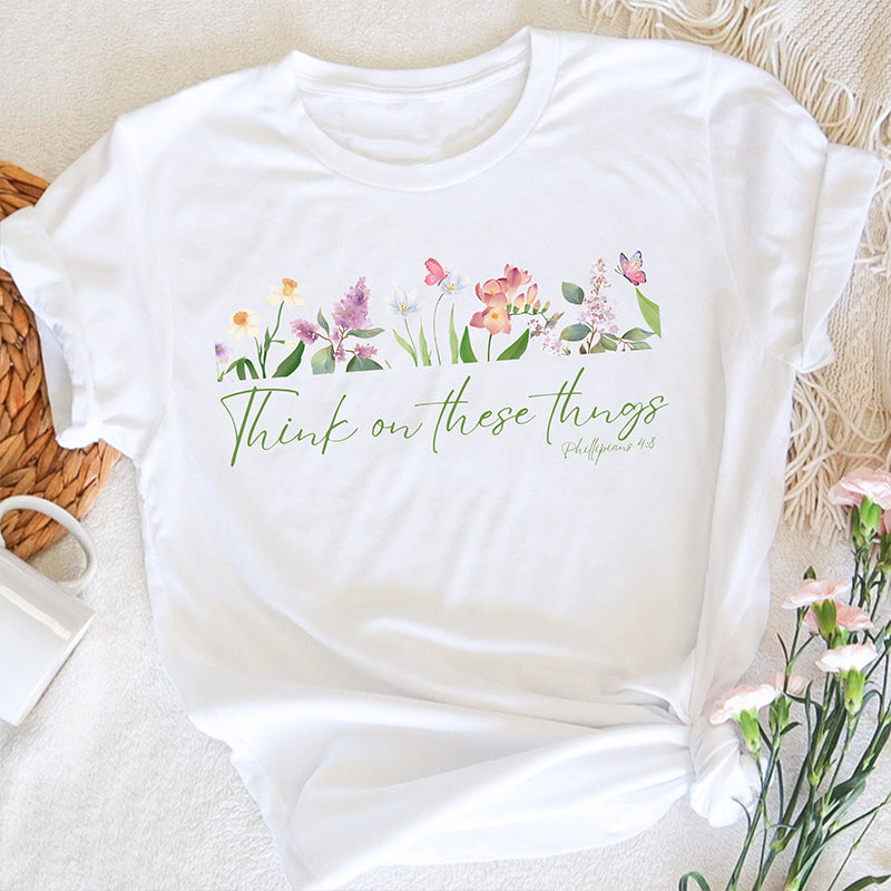 THINKING ON THESE THINGS T-SHIRT - HC - GN