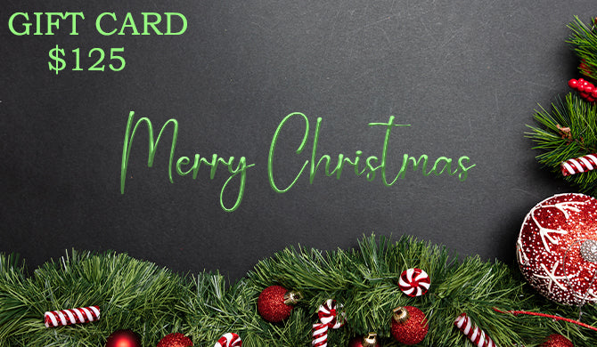 MERRY CHRISTMAS GIFT CARD - BK