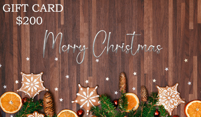MERRY CHRISTMAS GIFT CARD - WD