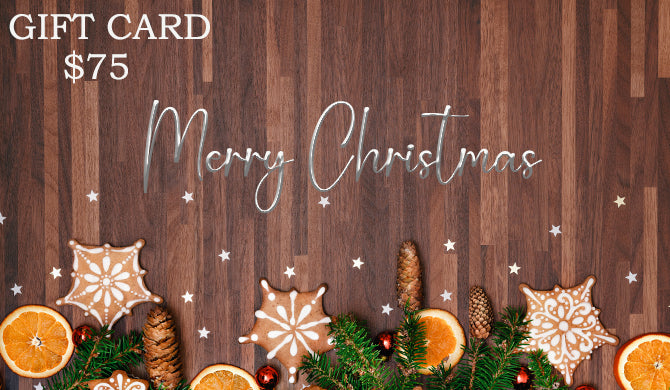 MERRY CHRISTMAS GIFT CARD - WD