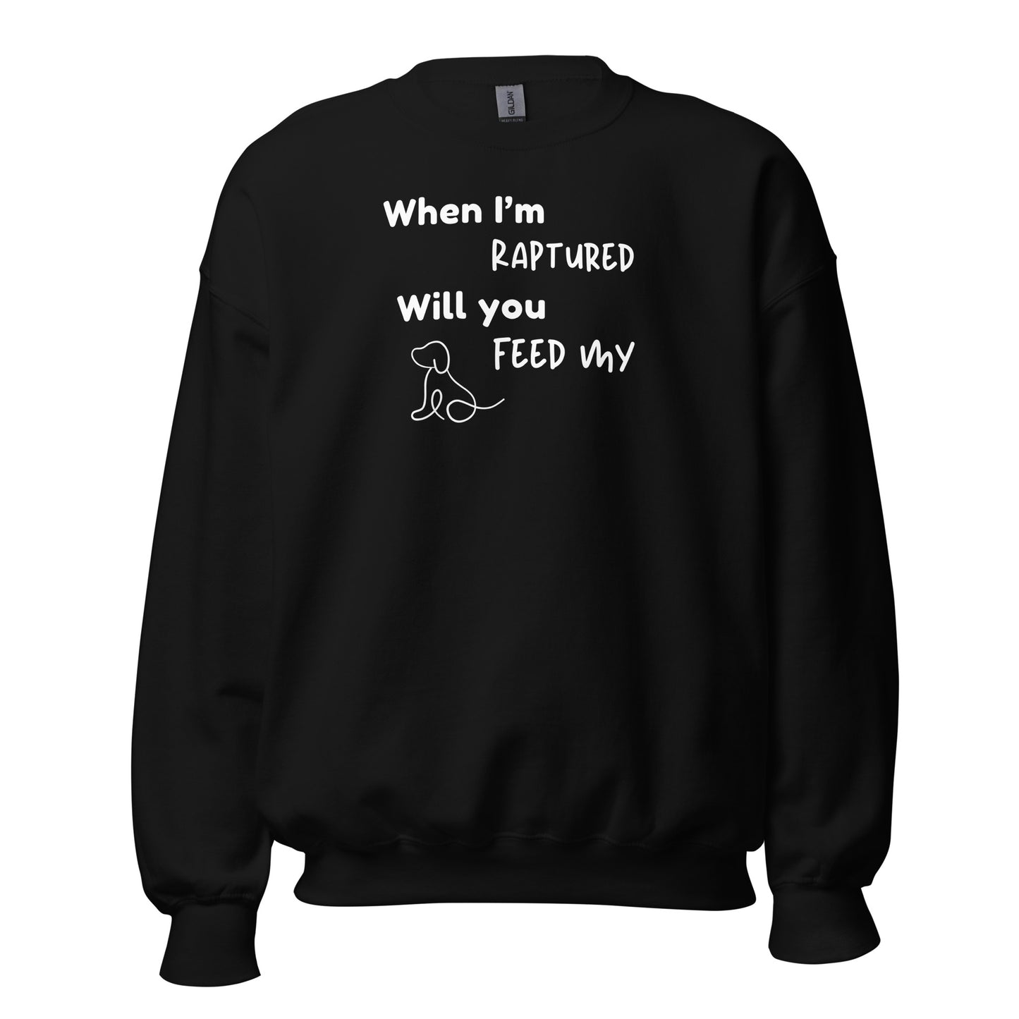 RAPTURED DOG SWEATSHIRT -M- WH