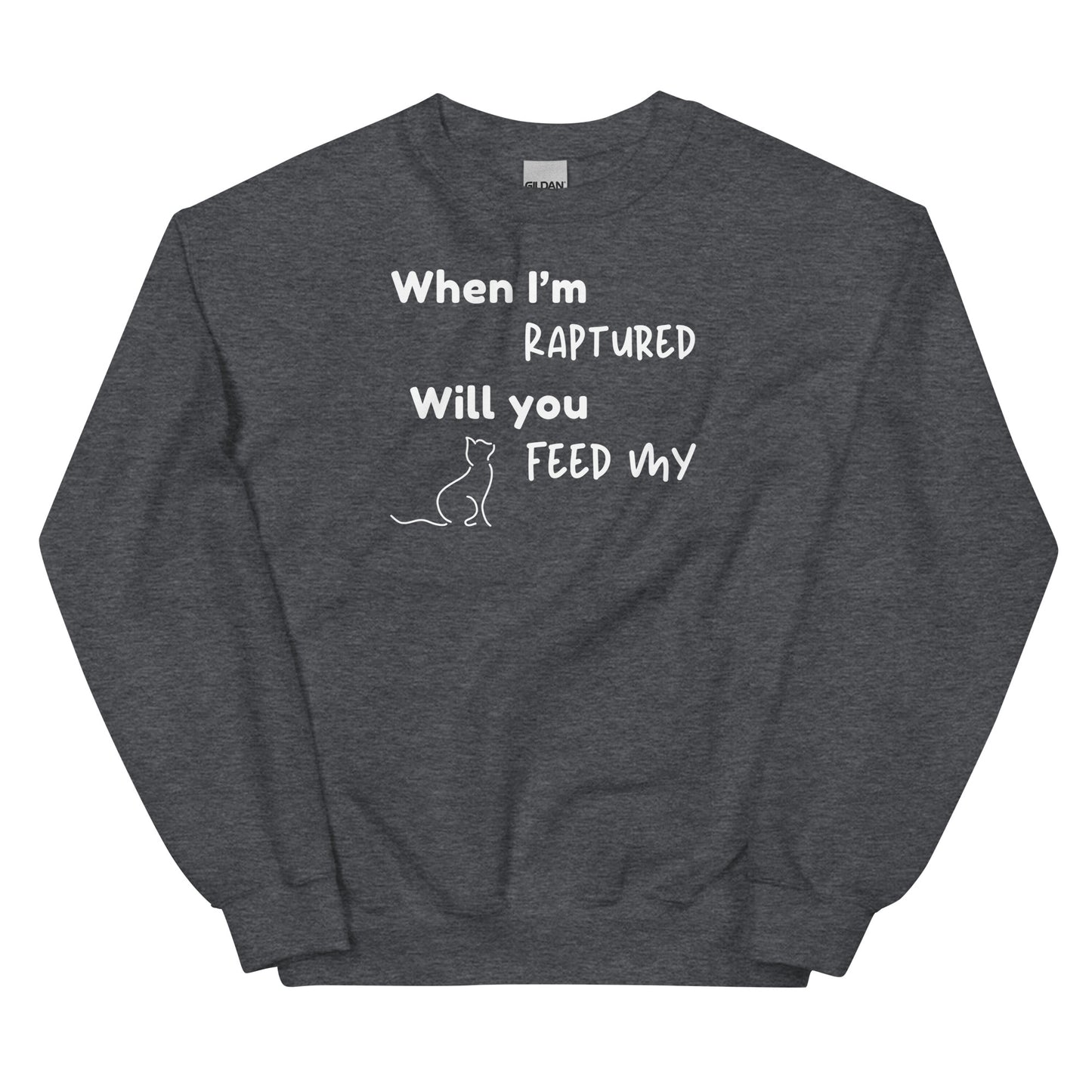 RAPTURED CAT SWEATSHIRT -M- DWH