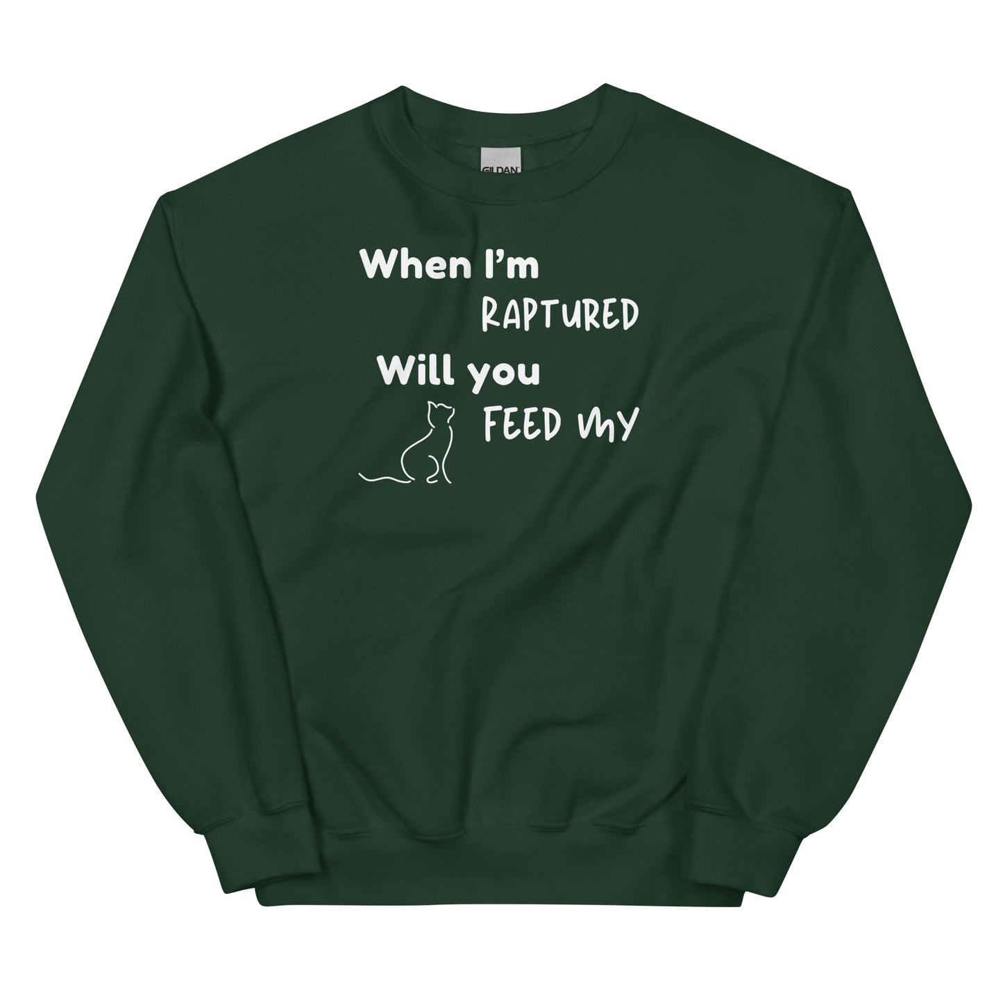 RAPTURED CAT SWEATSHIRT -M- DWH