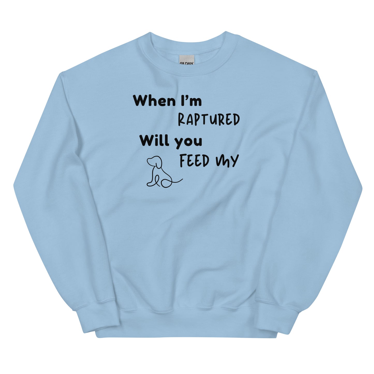 RAPTURED DOG SWEATSHIRT -M- LBK