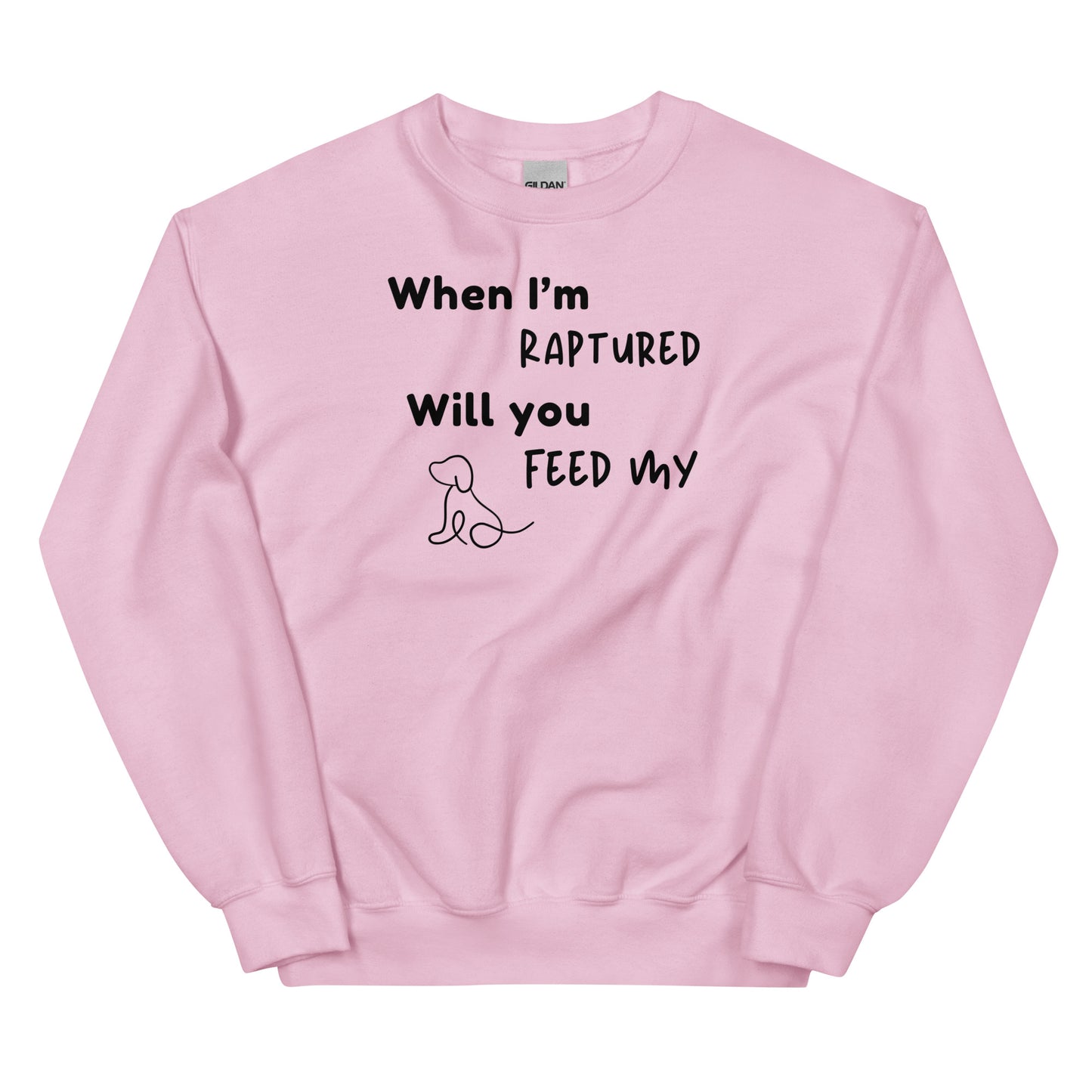 RAPTURED DOG SWEATSHIRT -M- LBK