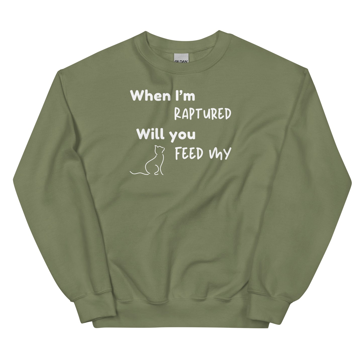 RAPTURED CAT SWEATSHIRT -M- DWH