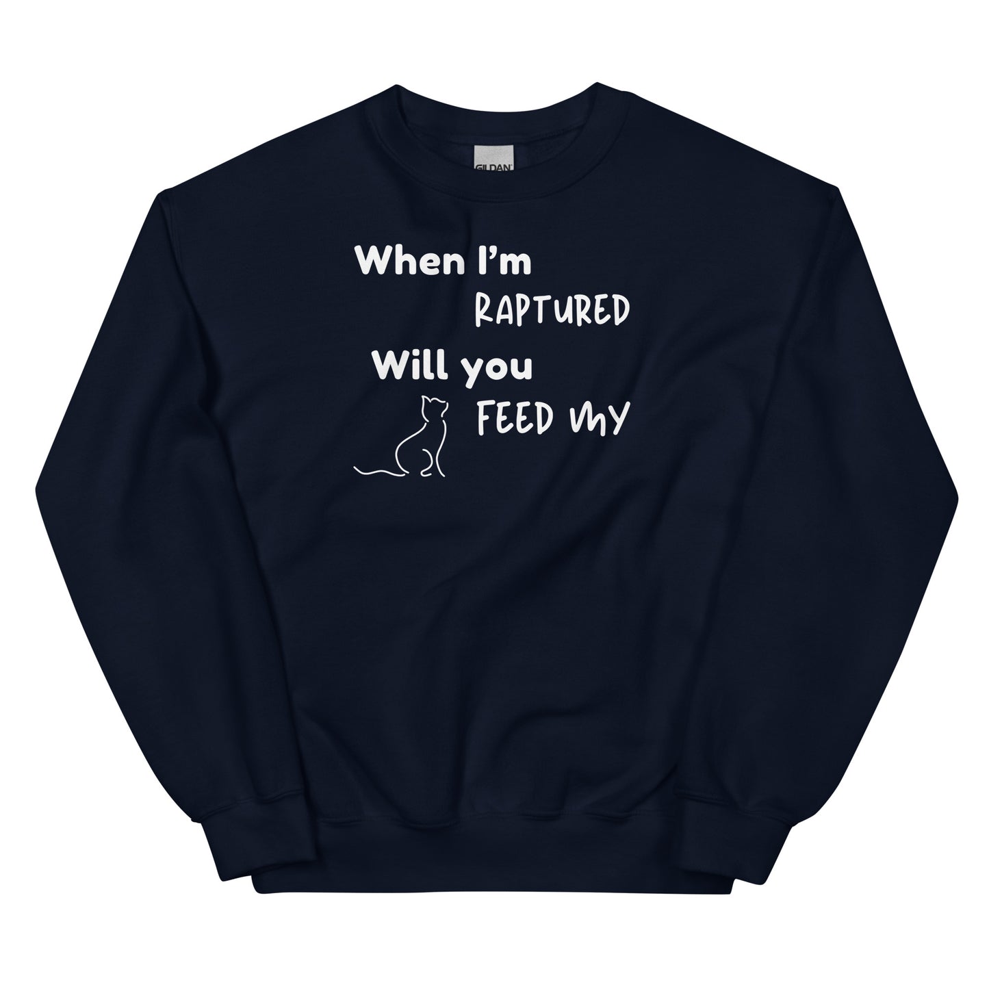 RAPTURED CAT SWEATSHIRT -M- DWH