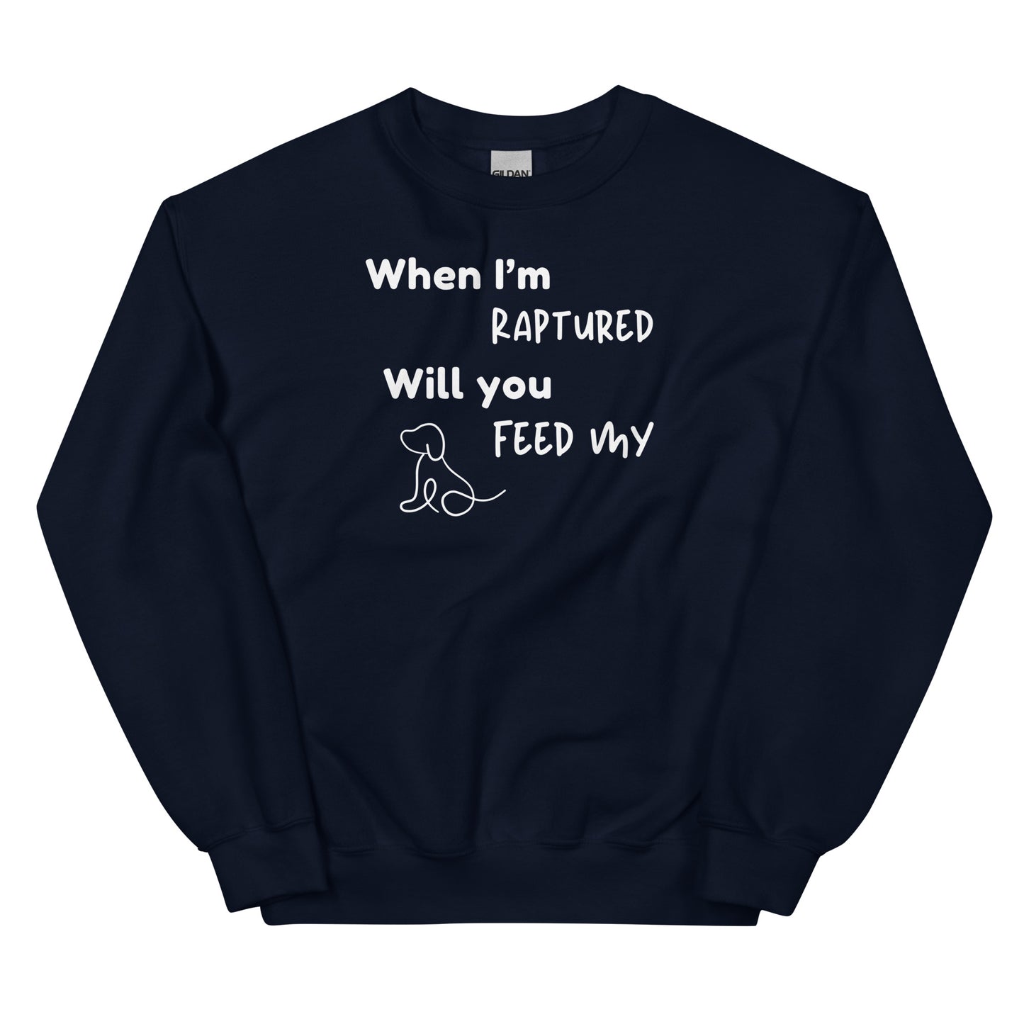 RAPTURED DOG SWEATSHIRT -M- WH