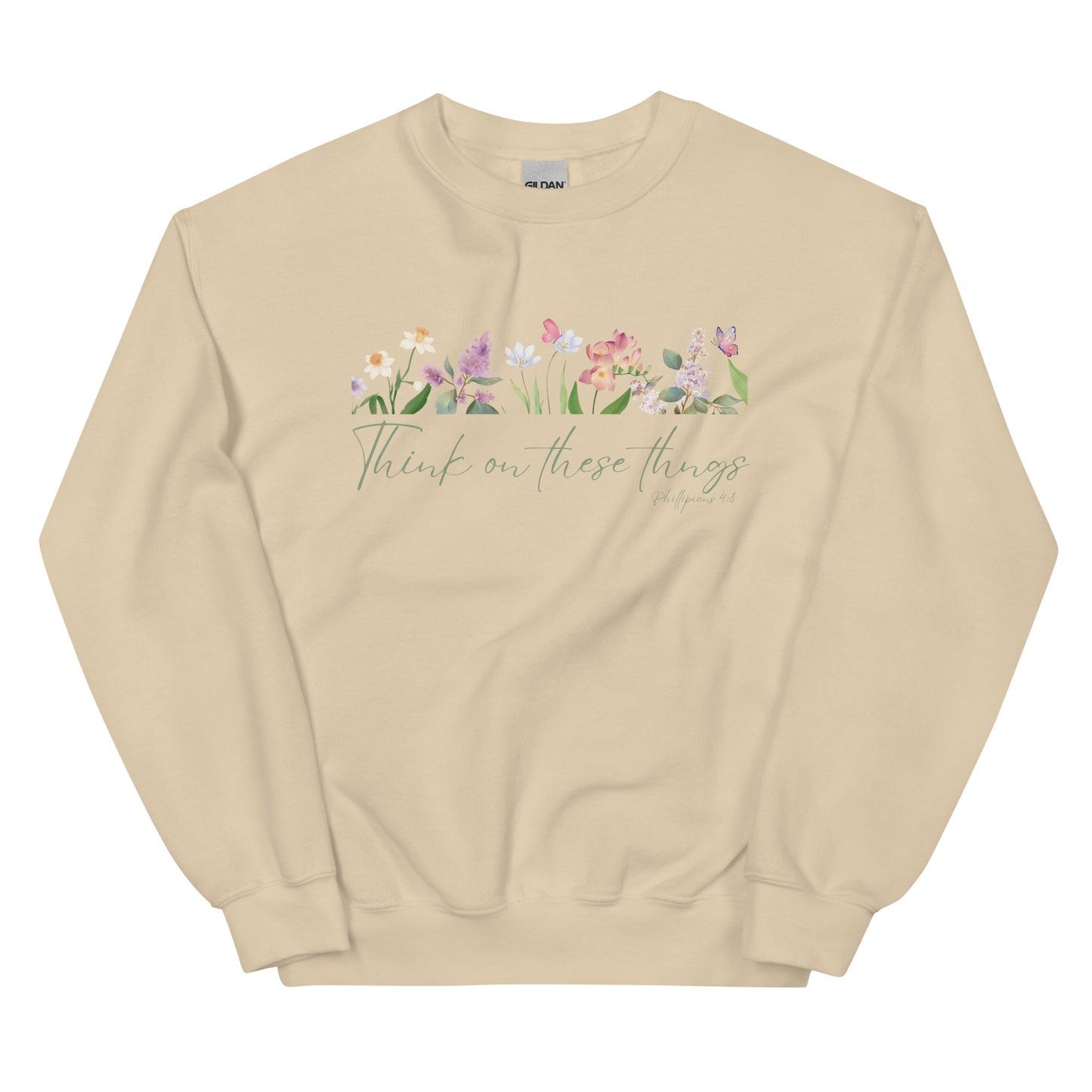 THINK ON THESE THINGS SWEATSHIRT - W - CL