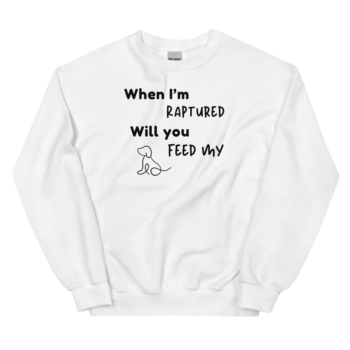 RAPTURED DOG SWEATSHIRT -M- LBK