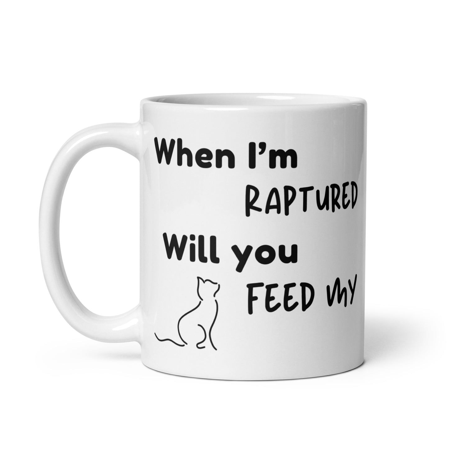 RAPTURED COFFEE MUG - CAT