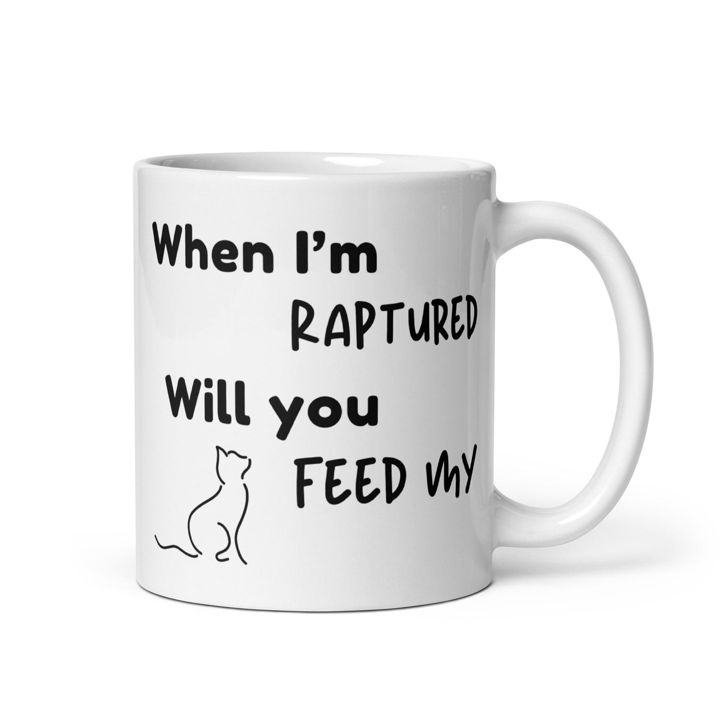 RAPTURED COFFEE MUG - CAT