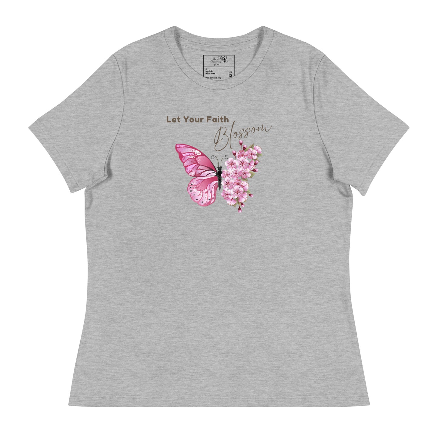 LET YOUR FAITH BLOSSOM T-SHIRT - BBGY