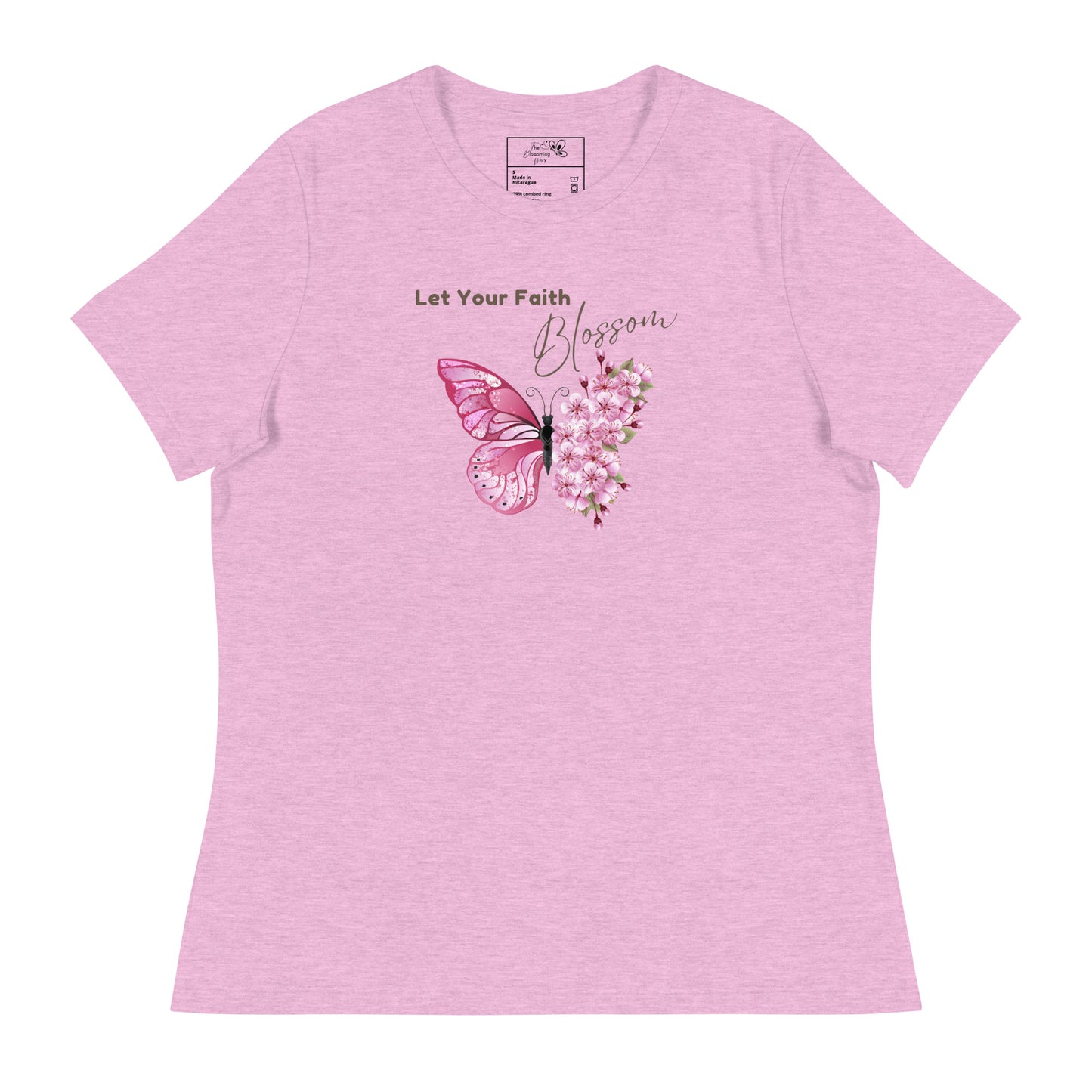 LET YOUR FAITH BLOSSOM T-SHIRT - BBGY