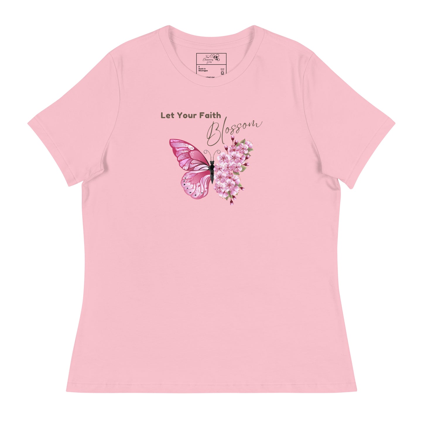 LET YOUR FAITH BLOSSOM T-SHIRT - BBGY